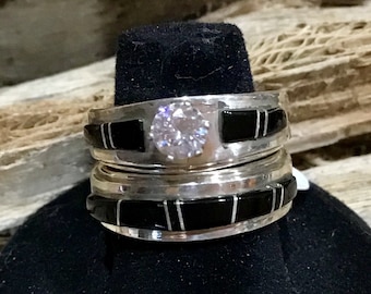 アクセサリー Vintage R. H. Begay Indian Ring Vintage Native American 14K Gold Storyteller Roland Begay