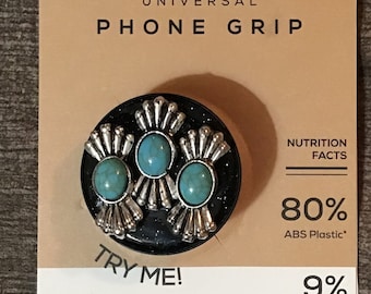 Authentic Native America Indian Jewelry Beaded Southwestern Phone POP Up Navajo Bead Southwest Phone Grip Stand Wedding Basket