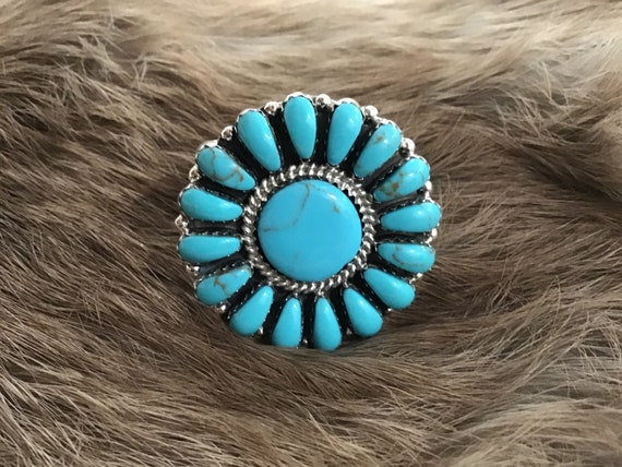 Rare Navajo Turquoise Sterling Native American Jewelry Silver Wine Cork! Rare Navajo Turquoise Sterling Native American Jewelry Silver Wine Cork!