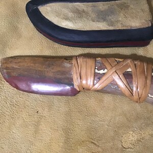 Genuine Arizona Jasper Knife Manzanita Handle Southwestern Art