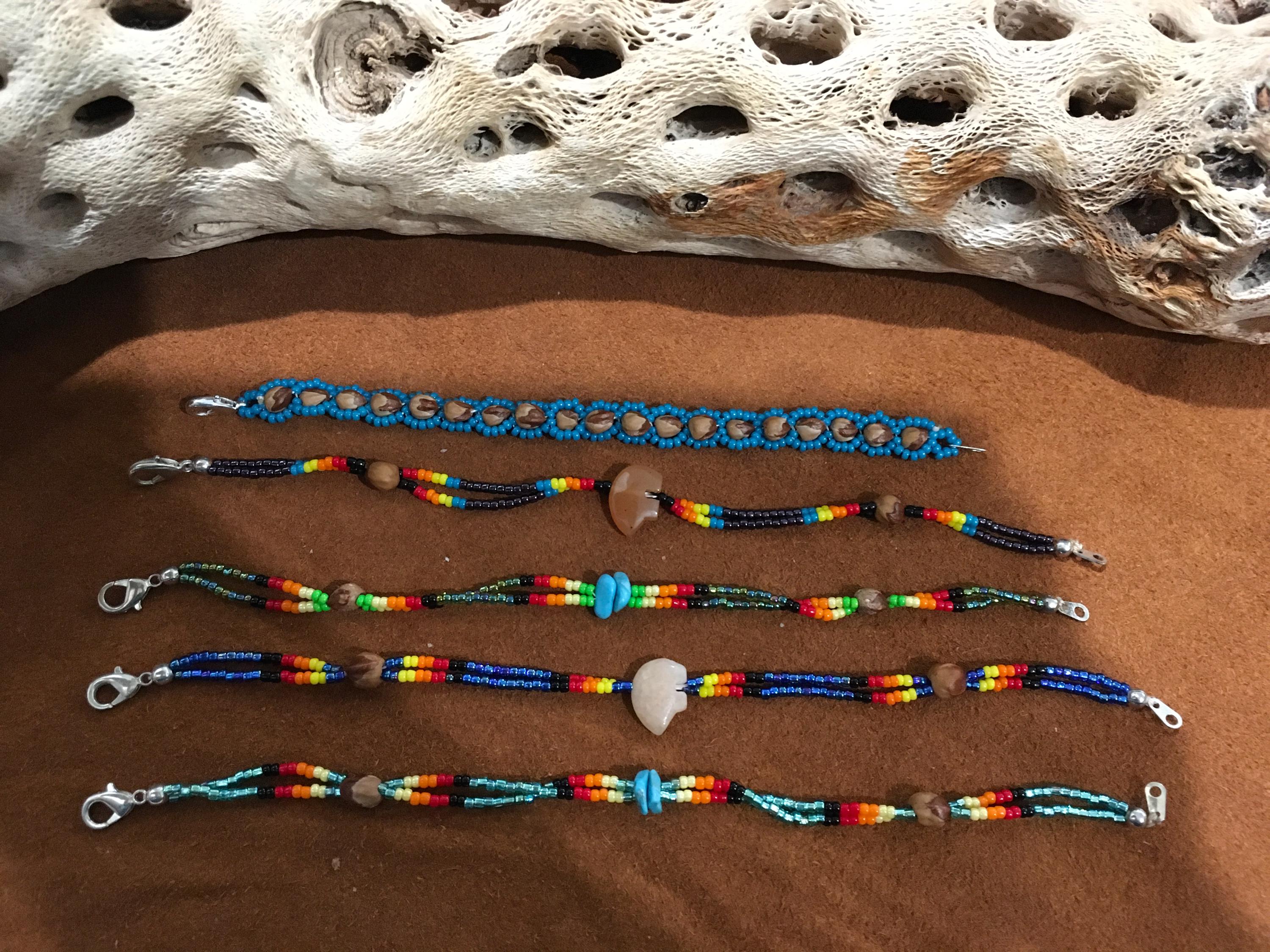 Braccialetti artigianali nativi americani polsino polsino in rame