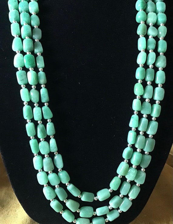Native American Chunky Dunky Shell Vintage Southwestern Sterling Silver Necklace Native American Chunky Dunky Shell Vintage Southwestern Sterling Silver Necklace