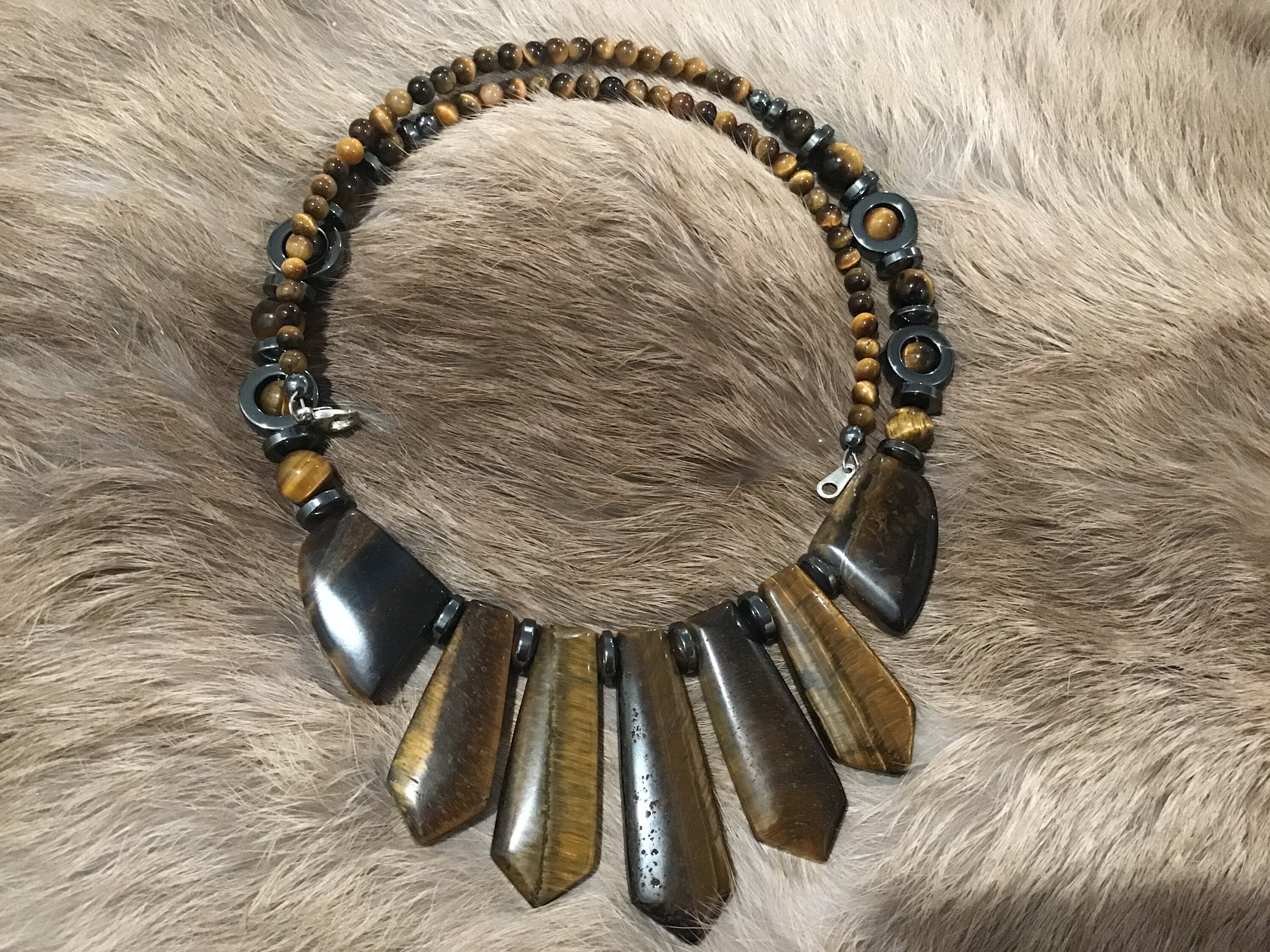 Authentic Native American Indian Jewelry Navajo Zuni Hand Beaded