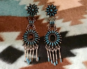 Vintage Native American Indian Jewelry Navajo Zuni Sterling | Etsy