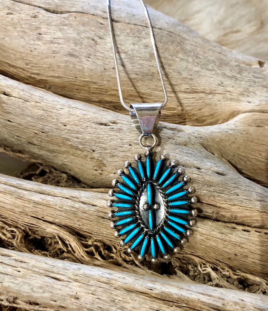 Vintage Native American Indian Jewelry Navajo Zuni Sterling