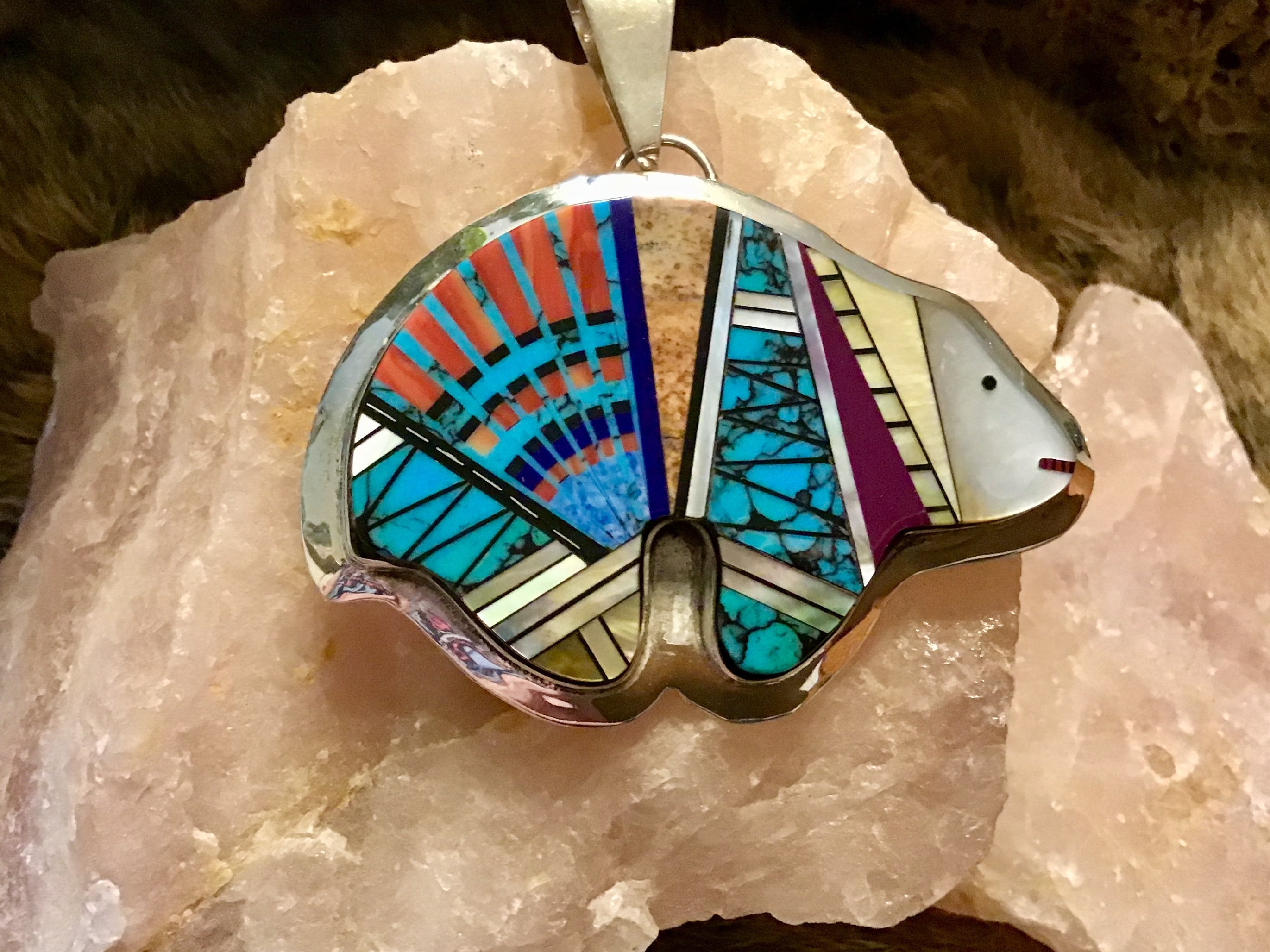 Vintage Native American Indian Jewelry Sleeping Beauty Turquoise