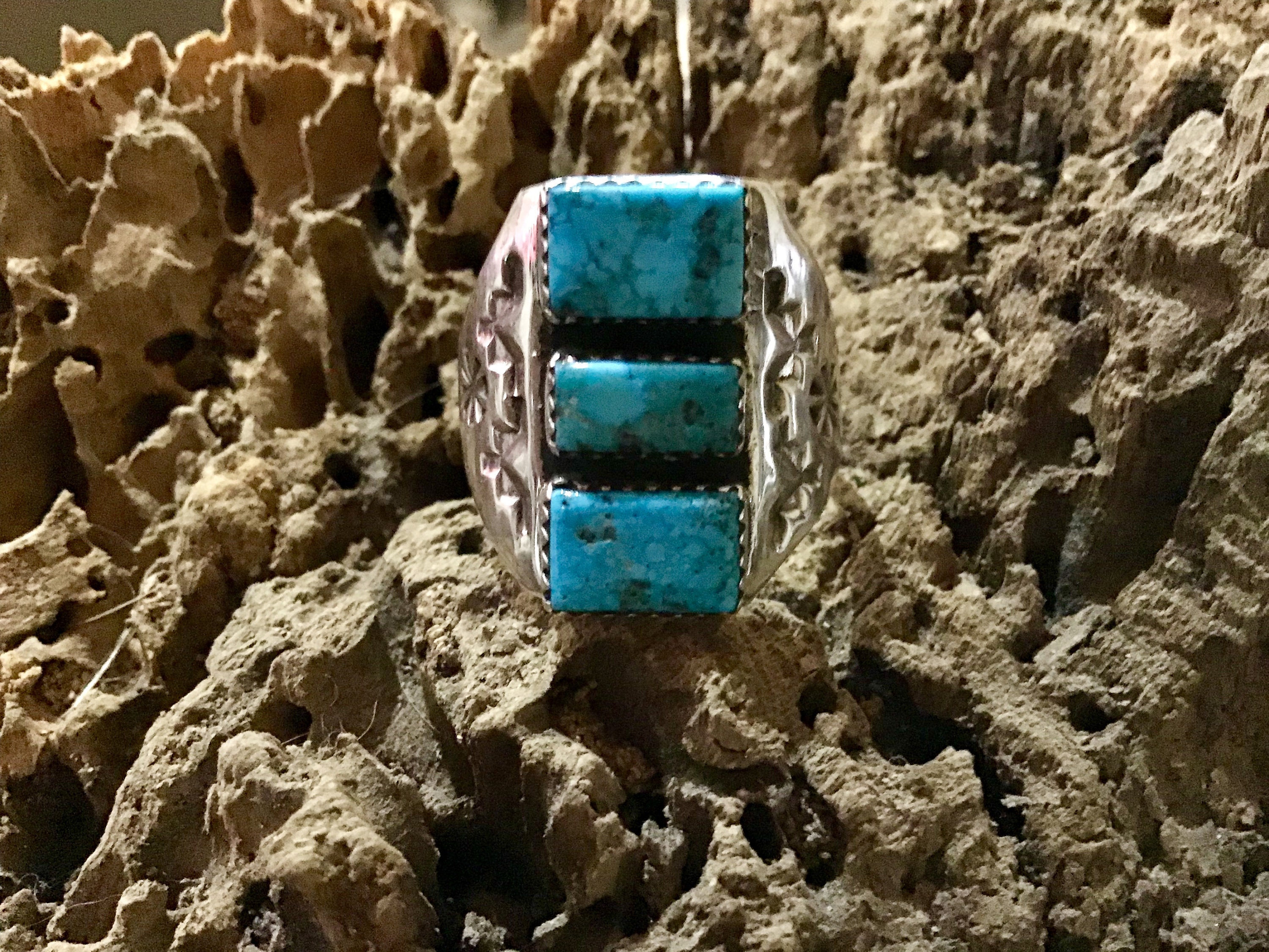 Native America Indian Jewelry Sterling Silver Nevada Turquoise 