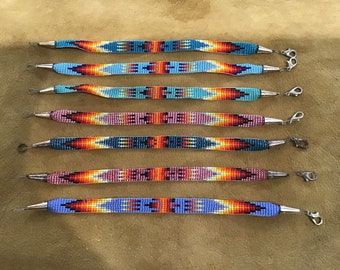 Native America Indian Jewelry Navajo Zuni Hopi Adult Bracelets Cuffs ...