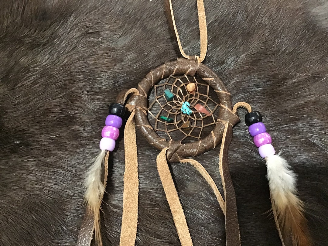 Authentic Native American Indian Navajo Dream Catcher Turquoise ...