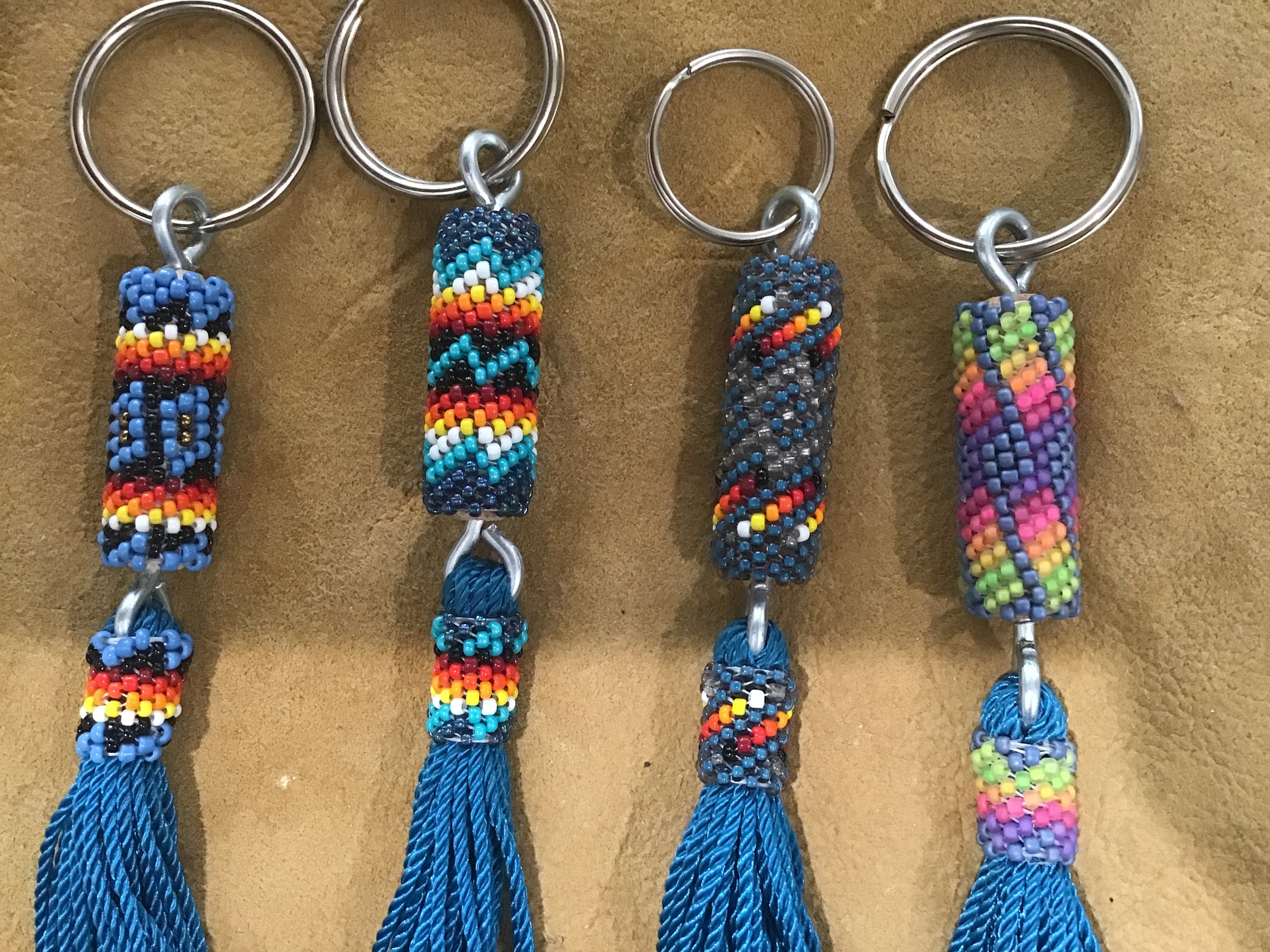 Authentic Native American Indian Jewelry Peyote Stitch Beaded