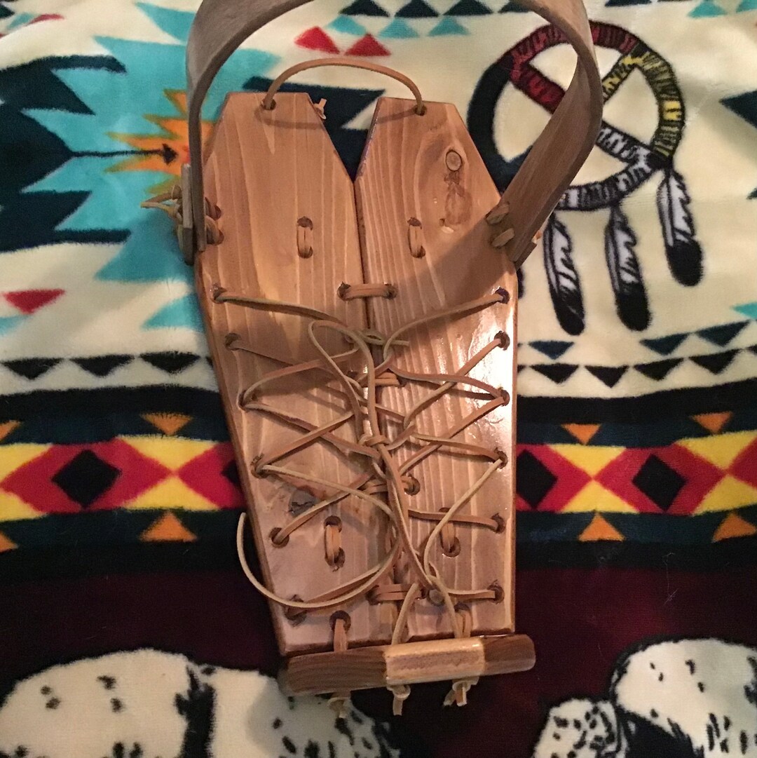 Traditional Navajo Native American Cradle Board Southwestern Art Native