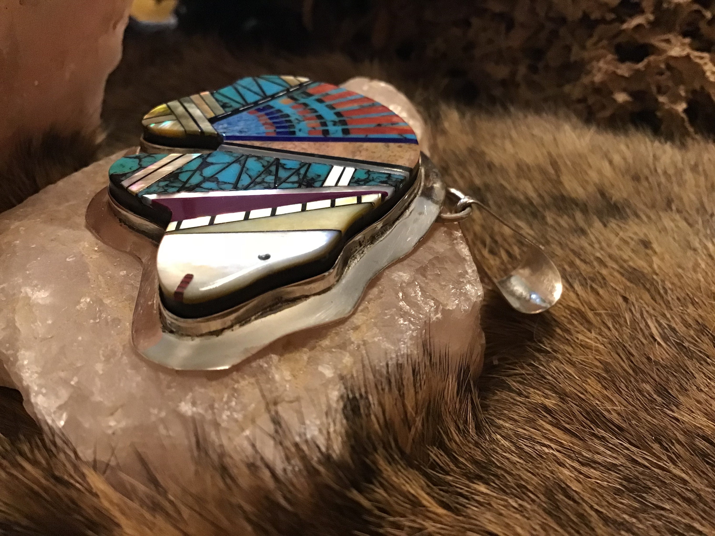 Vintage Native American Indian Jewelry Sleeping Beauty Turquoise