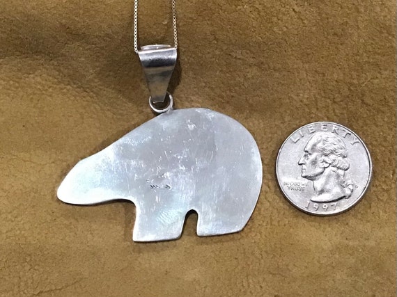 Native american sale bear pendant