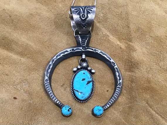EL Billah SIGNED Vintage Native American Indian Jewelry