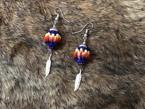 Earrings Authentic Native American Jewelry Native American Beaded