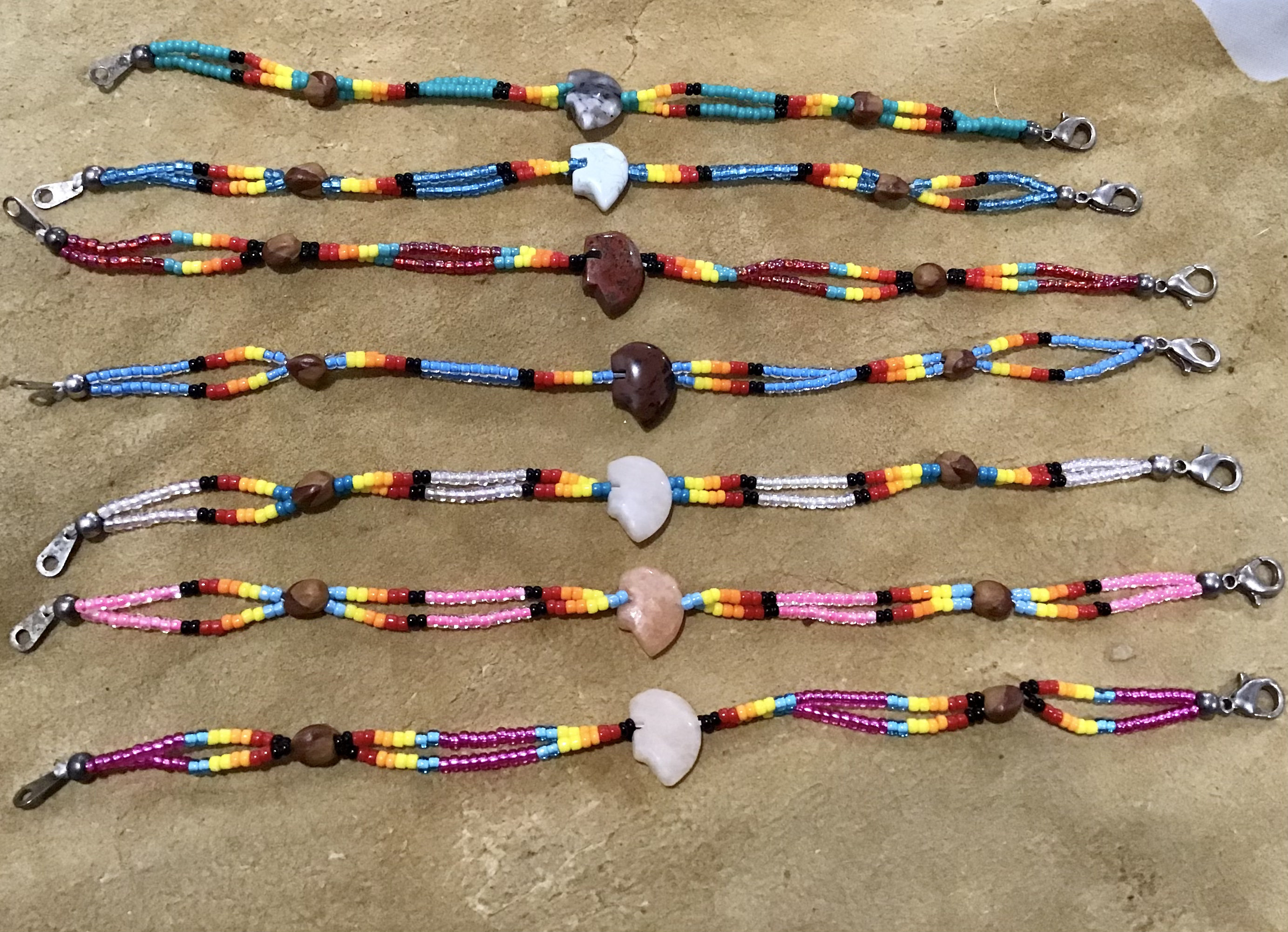 Indian Agate Gemstone Healing Bracelet – Hope On A String