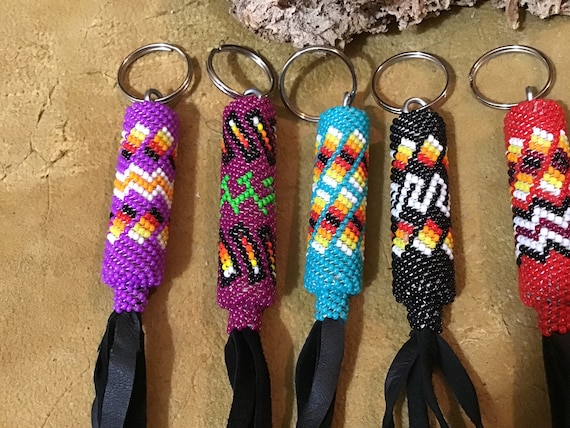 Native american beaded best sale keychains
