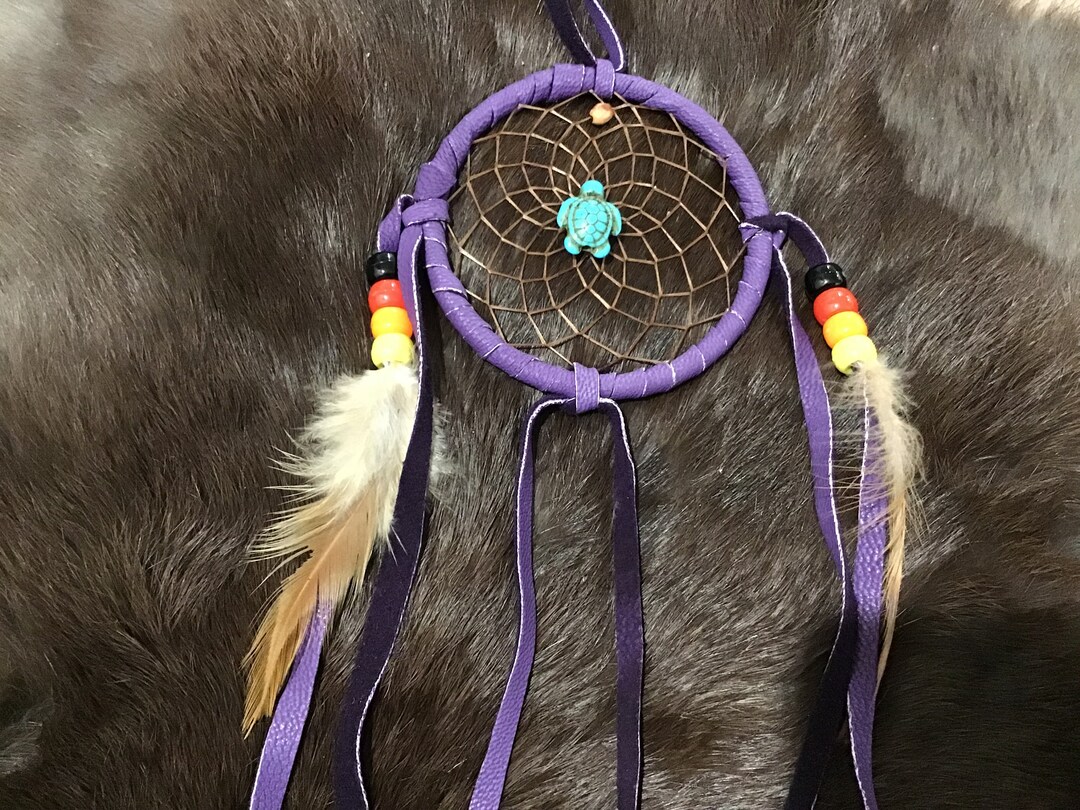 Authentic Native American Indian Navajo Dream Catcher Turquoise ...