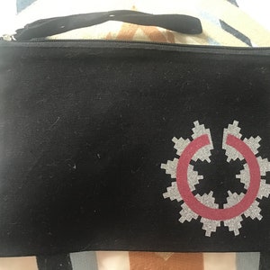 Auténtica joyería indígena nativa americana Navajo Maquillaje Monedero Clutch Moneda Bolso Southwestern Alfombra Cesta de bodas