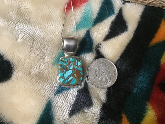 SIGNED Vintage Authentic Native American Indian Jewelry Zuni