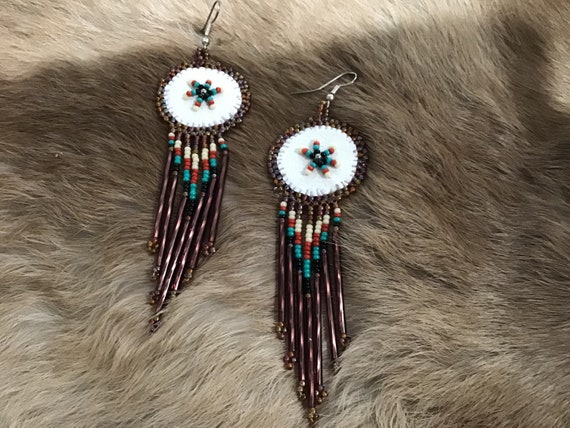 Products tagged with 'american indian beaded earrings' | Navajo Indian Rugs  and Sandpaintings - Arts and Crafts