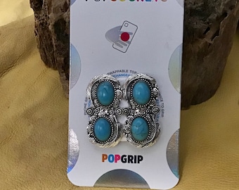 Authentic Native America Indian Jewelry Beaded Southwestern Phone POP Up Navajo Bead Southwest Phone Grip Stand Wedding Basket