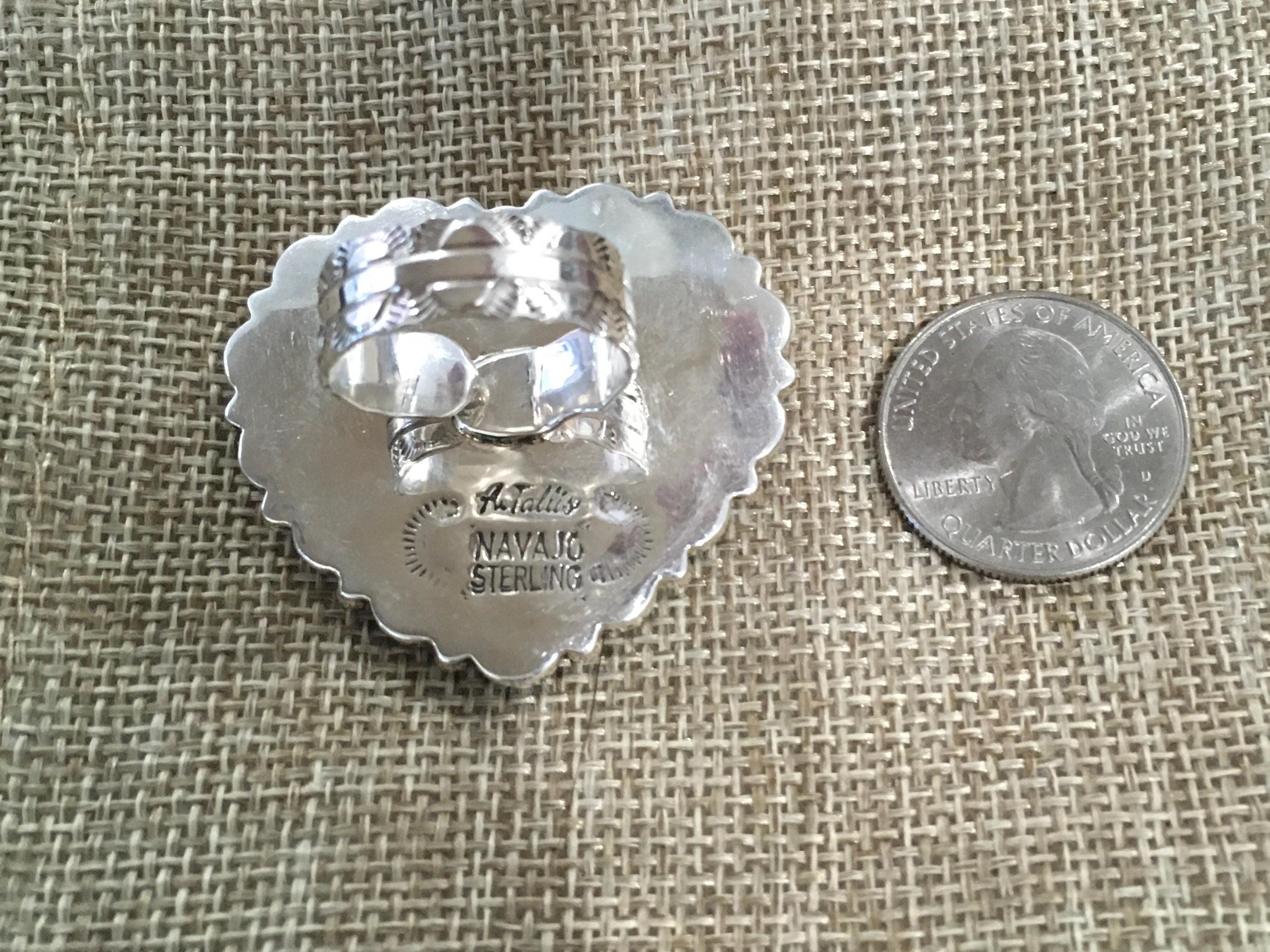 SIGNED Native American Indian Jewelry Navajo Sterling Silver Genuine White  Buffalo Lapis Lazuli Southwestern Jewelry Fully Adjustable - Etsy