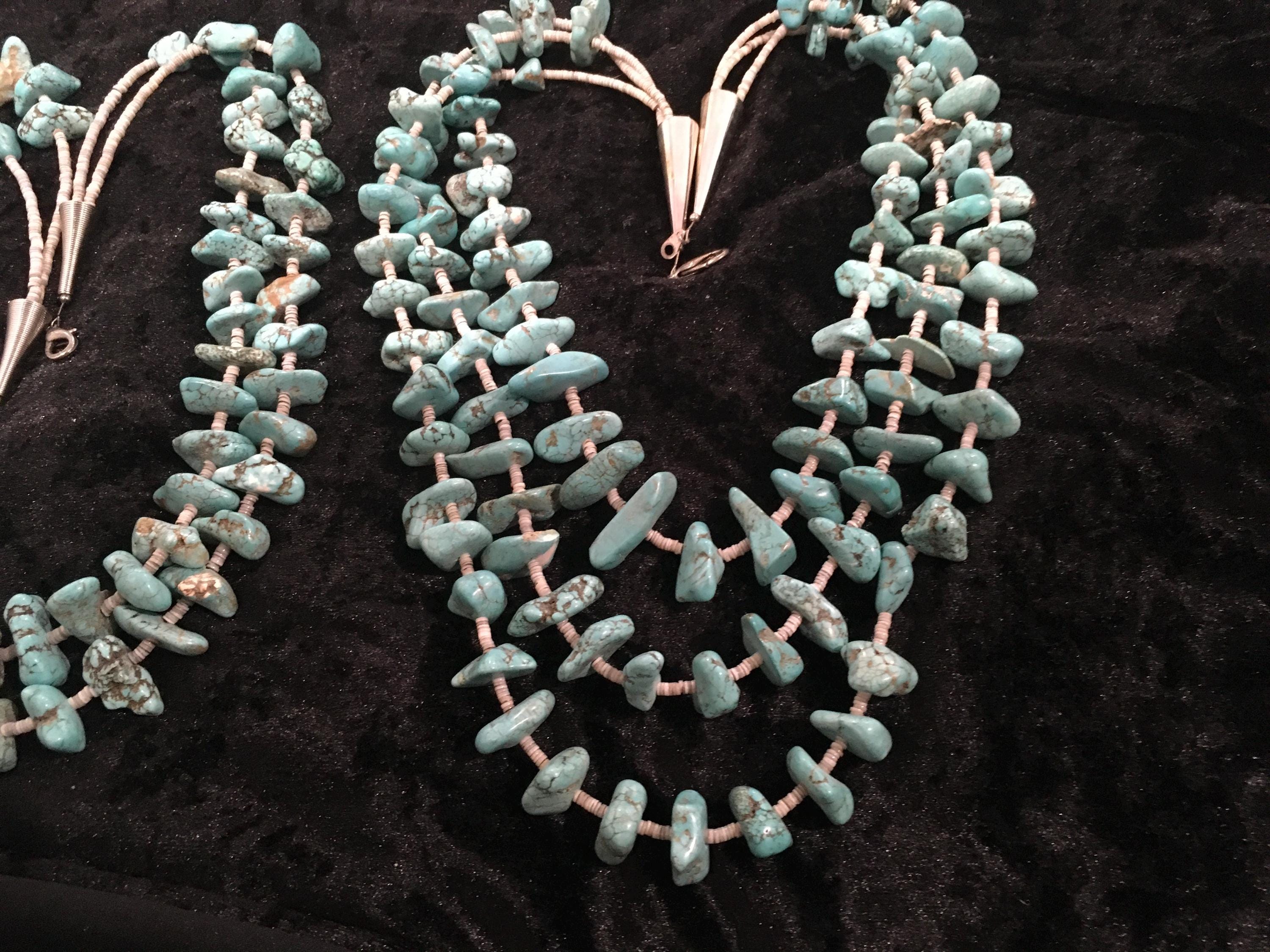 M*i様 Indian Jewerly Navajo ターコイズ ヴィンテージ NAVAJO ターコイズバングルタイプ時計 腕時計 インディアンジュエリー
