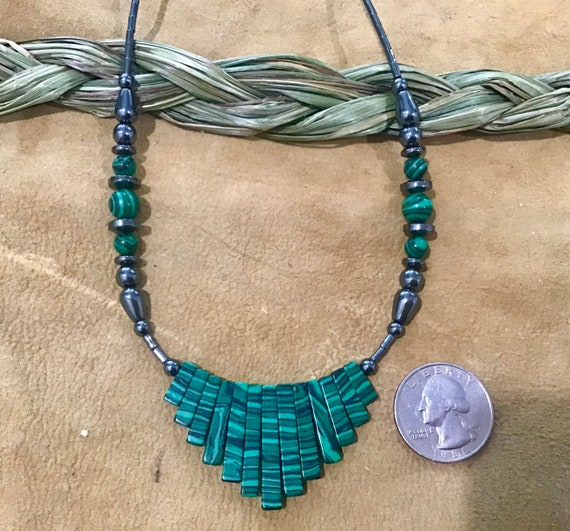 Opuolent Vintage Native American Navajo Turquoise Sterling Silver Squash Blossom Necklace Opuolent Vintage Native American Navajo Turquoise Sterling Silver Squash Blossom Necklace