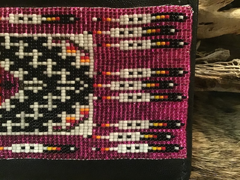 Native American Indian Navajo Beaded Rug Purse Wallet Clutch Etsy