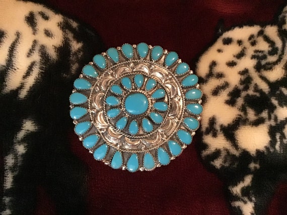 Native American Indian Jewelry Zuni Vintage Navaj… - image 1