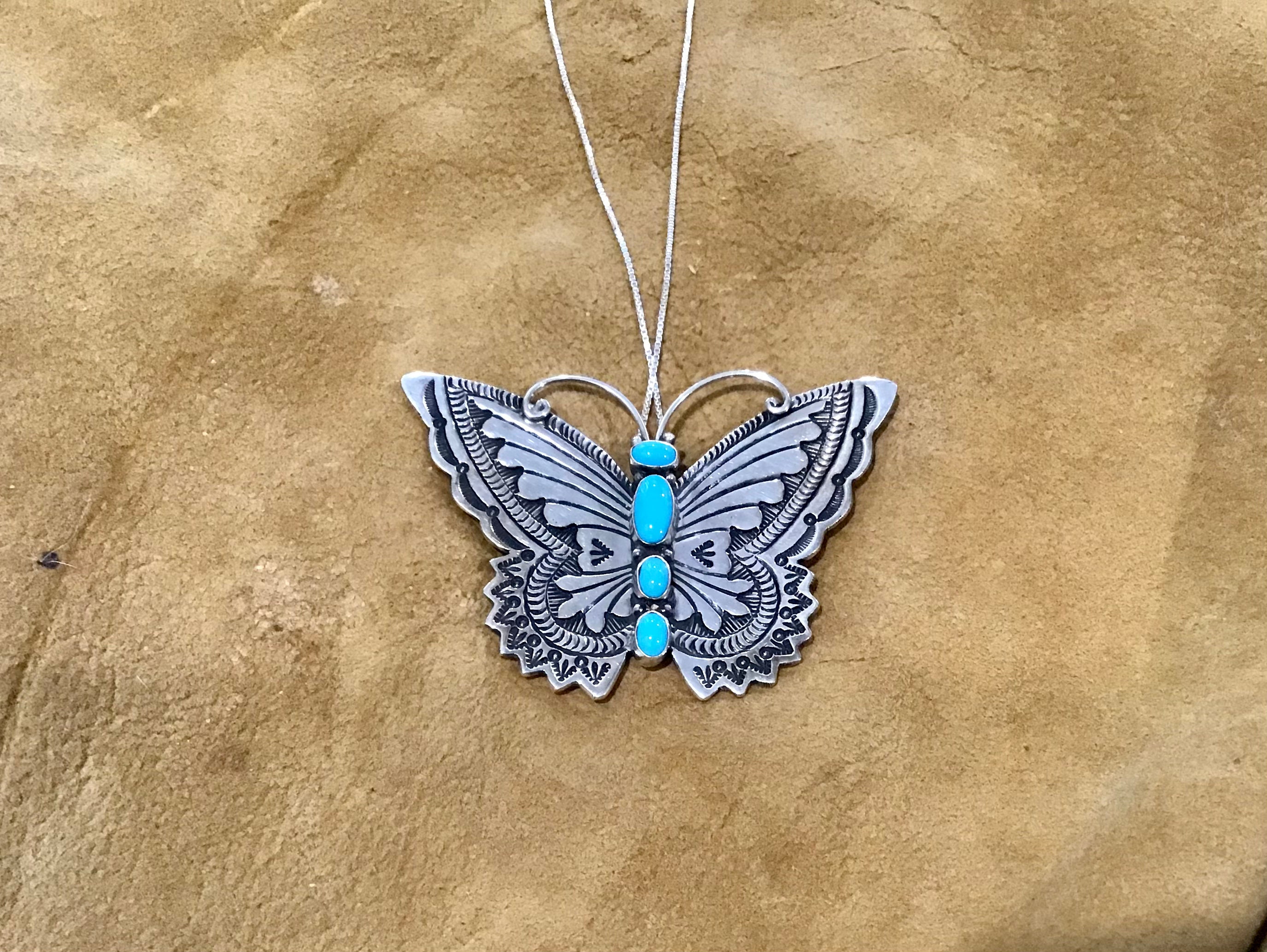 SIGNED Native American Indian Navajo Jewelry Zuni Vintage