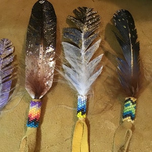 Native American Indian Jewelry Authentic Navajo Zuni Peyote Stitch Hand ...