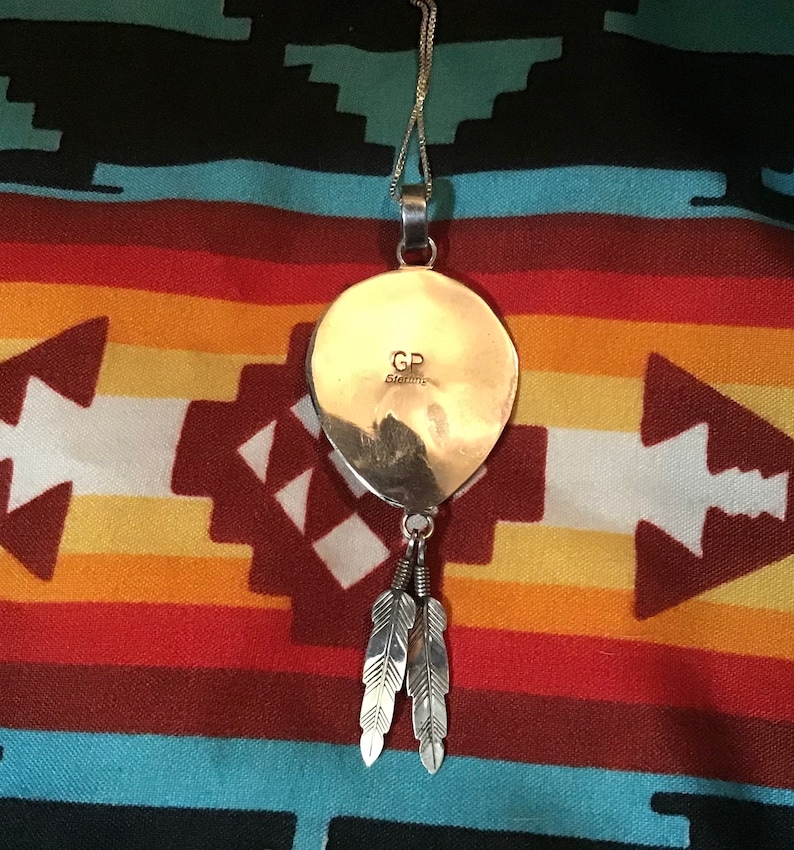 SIGNED Vintage Authentic Native American Indian Jewelry Navajo Etsy