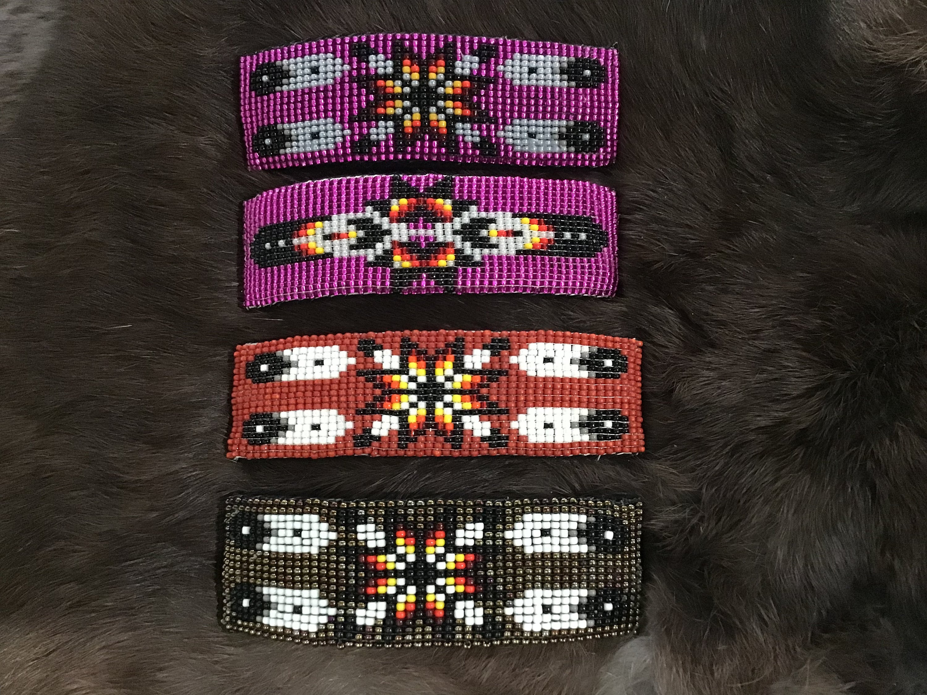Wampum Hair Barrettes, purchased on Marthas Vineyard ?media_id=1236590805146527 main image 3