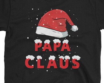 Santas Promoting Me to Grandpa Short-Sleeve Unisex T-Shirt Santas Promoting Me to Grandpa Short-Sleeve Unisex T-Shirt
