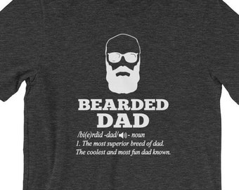 Bearded Dad Defintion Father's Day Gift Premium T-Shirt