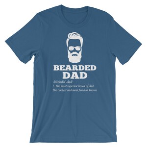 Barbed Dad Definition Bearded Dad Cadeau Pour papa Father Day Famille Premium Unisex T-Shirt image 6