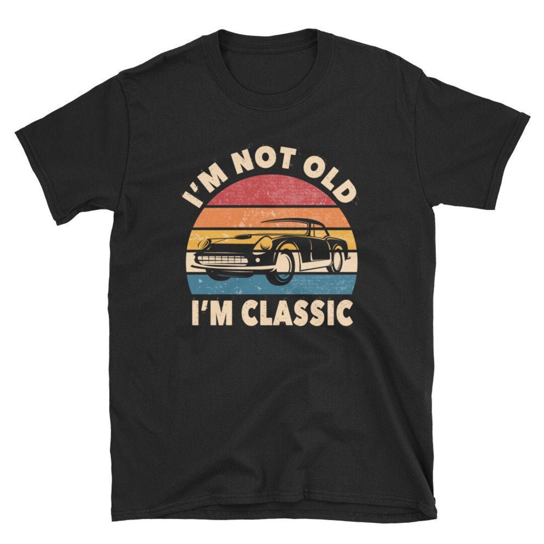 Tシャツ・カットソー IONSEOUL Vintage Old Car Print Overfit T-shirt JE1141 71TRqjnL68L.jpg
