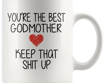 Godmother Gift   Godmother Mug   Best Godmother 11oz Coffee Mug