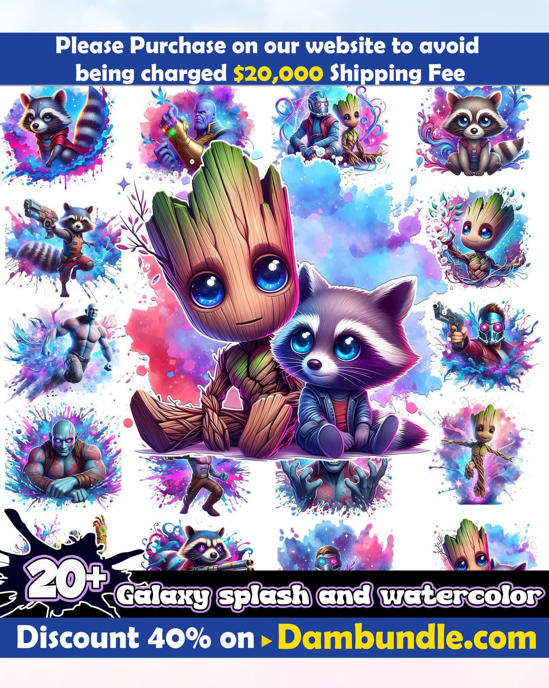 Guardians of the Galaxy Png Bundle, Marvel Png, Groot SVG, Cut File for ...