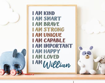 7 Year Old Boy Gift Personalized Gift for Boy Custom Name Birthday Gift for Little Boy 7th Birthday Gift Custom Gift for Boys 101