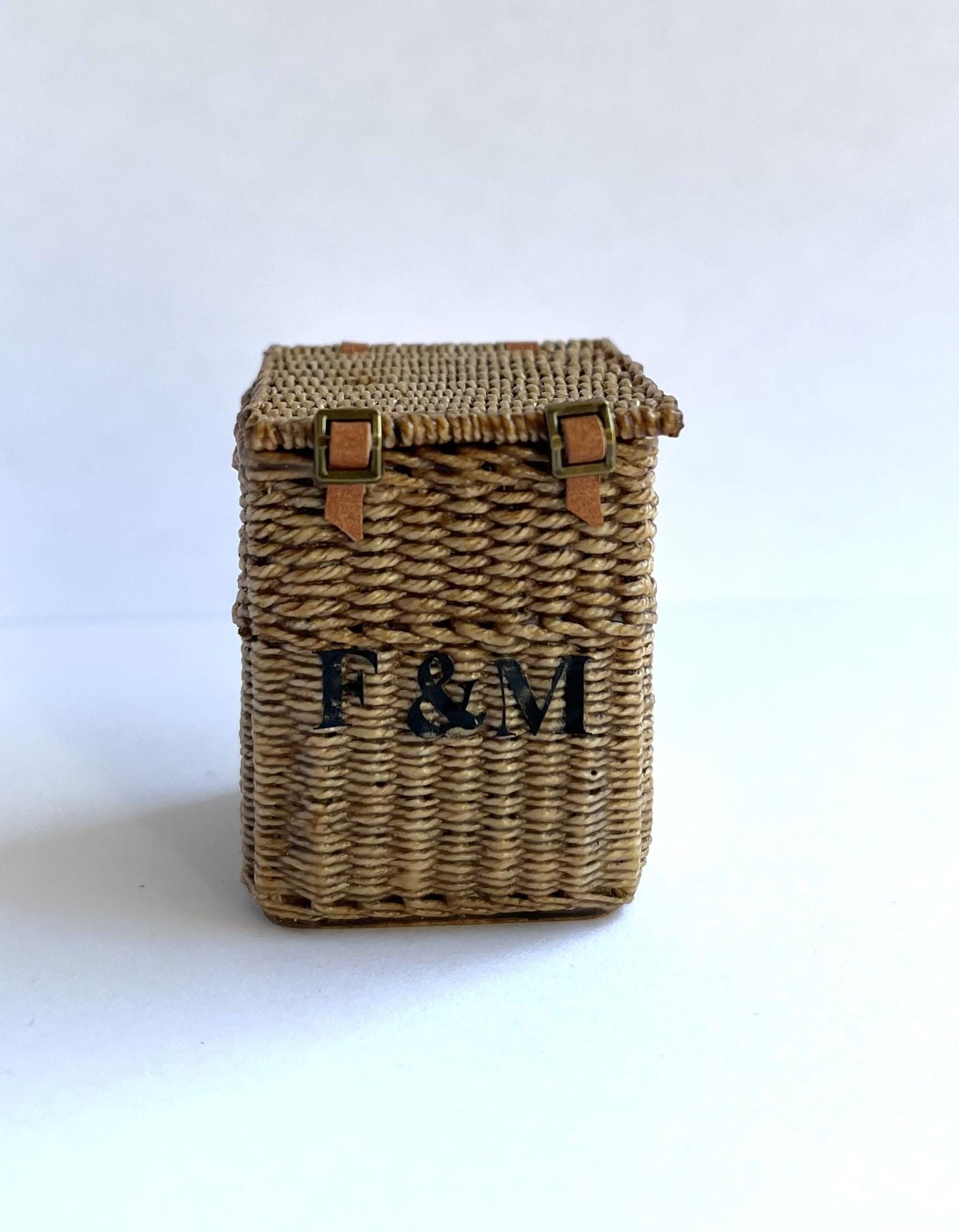 Fortnum and Mason Wicker Basket - Etsy