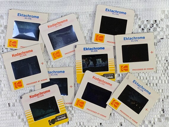 Vintage Photo Slides 70s 80s 90s Lot of 25 Kodachrome Ektachrome Crafts  Supplies for Embellishing Junk Journal, Mixed Media, Assemblage - Etsy