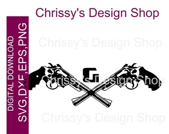 Download Gun Monogram Svg Etsy