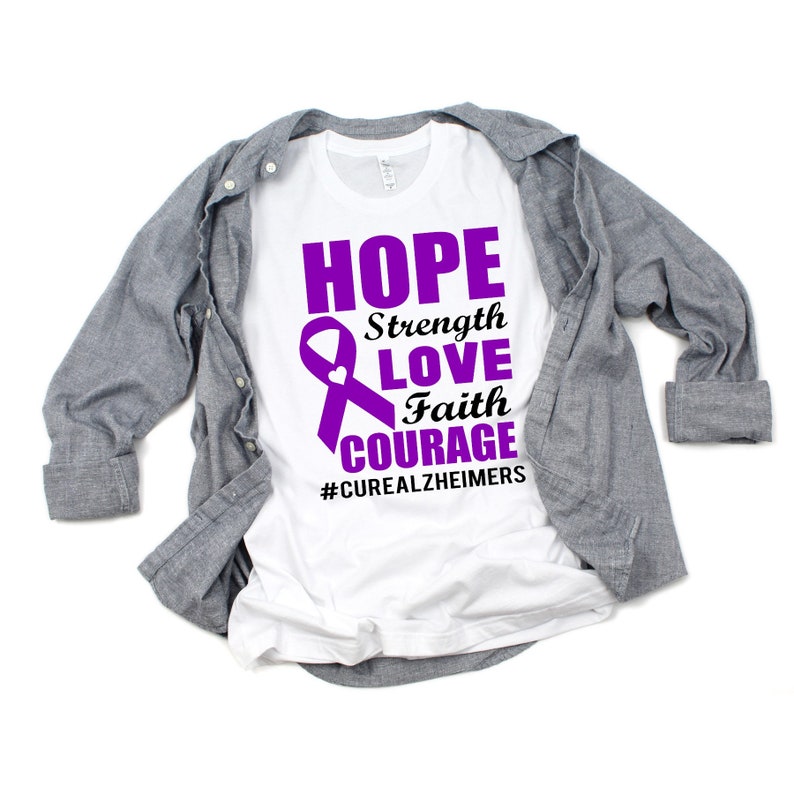 Download Alzheimer support SVG file Fight for a cure DXF Alzheimer ...