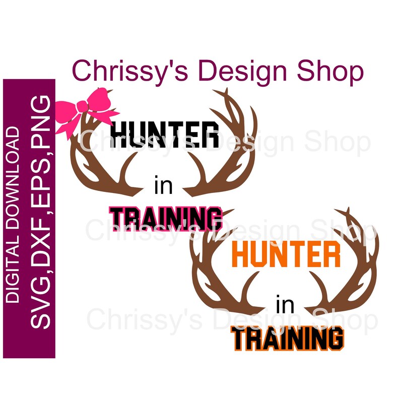 Download Hunter in training kids deer hunting SVG cut file Boy and ...