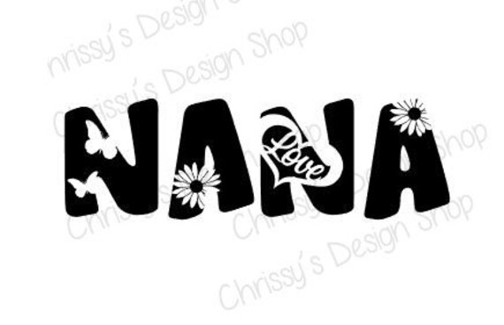 Free Free 278 Love Nana Svg SVG PNG EPS DXF File