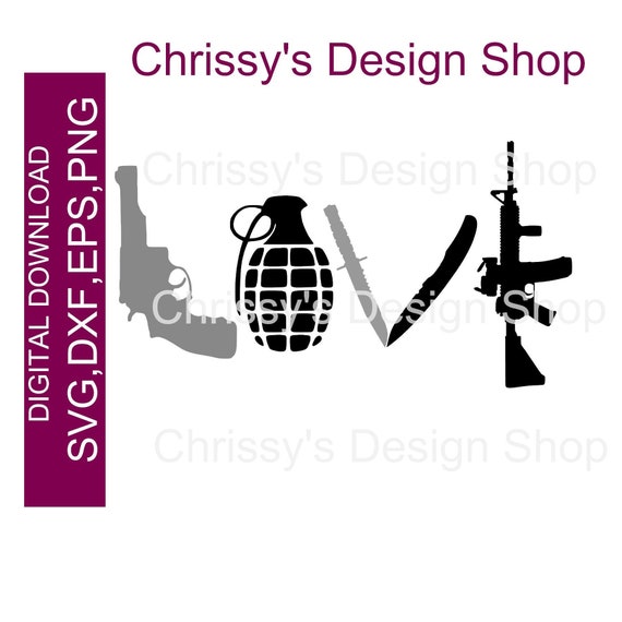 Free Free 126 Love Gun Svg SVG PNG EPS DXF File