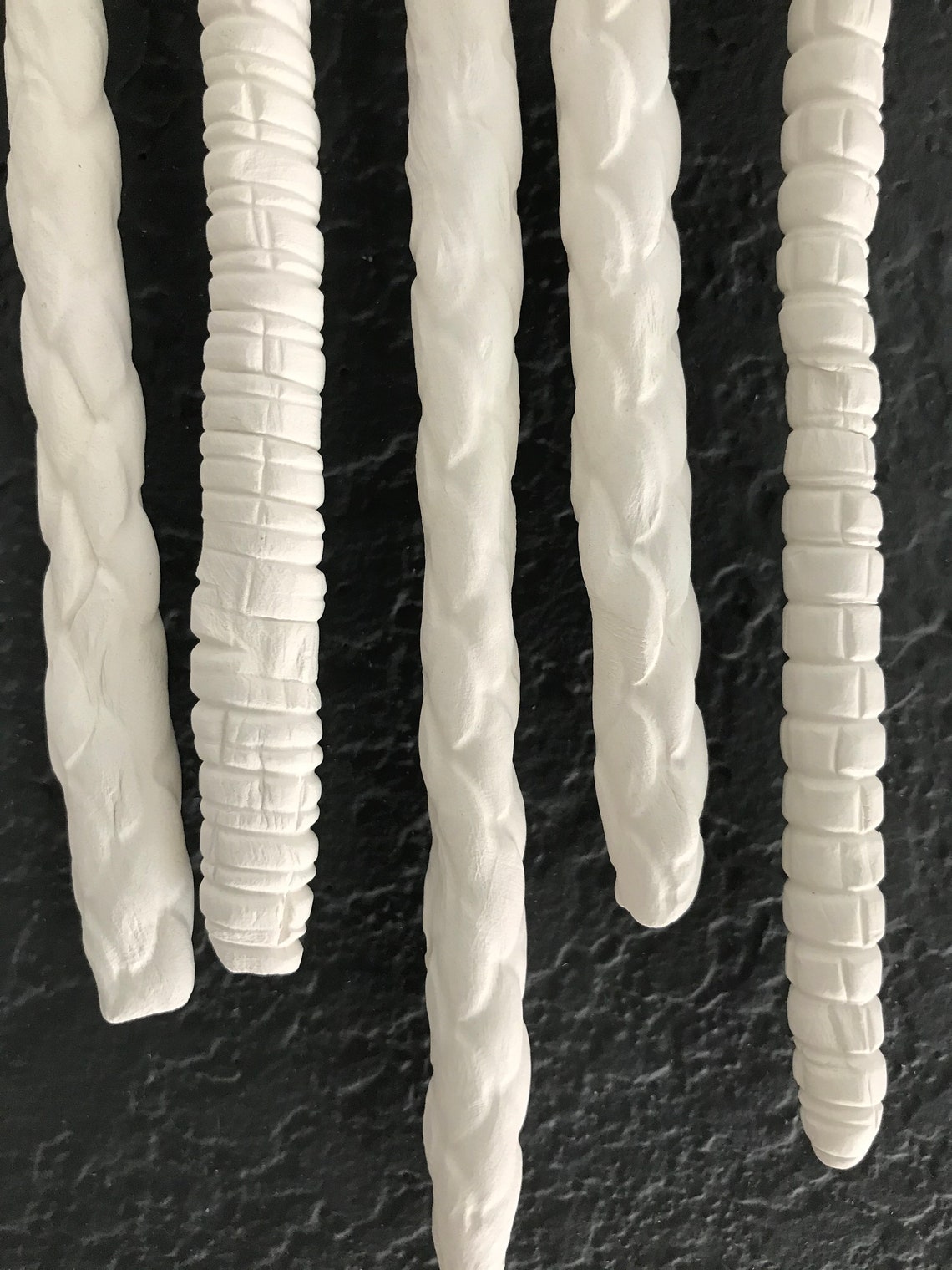 Small Ceramic Sticks Wall Decor Etsy